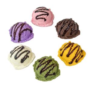 Künstliche Eisportionierer, realistische Simulation, Nachahmung, gefälschte Lebensmittel, Desserts, Modellnachbildung, gefälschte Eiskugeln, Fotografie-Requisite für Zuhause, G