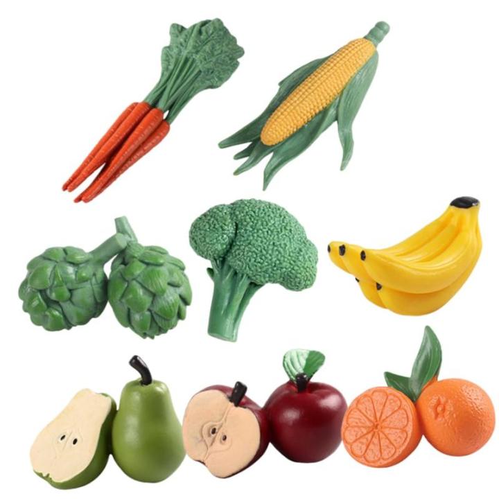 16 STK Obst- Und Gemüsemodell Künstliche Pflanzen Kunstgemüse Obst-Requisite Sellerie-Requisiten Simuliertes Gemüse Dekorative Künstliche Früchte Gefälschtes Gemüse Heim Pl