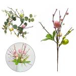 Ostern Baum Zweig Bunte Malerei Schaum Ei Kranz Pflanze DIY Ostern Dekoration