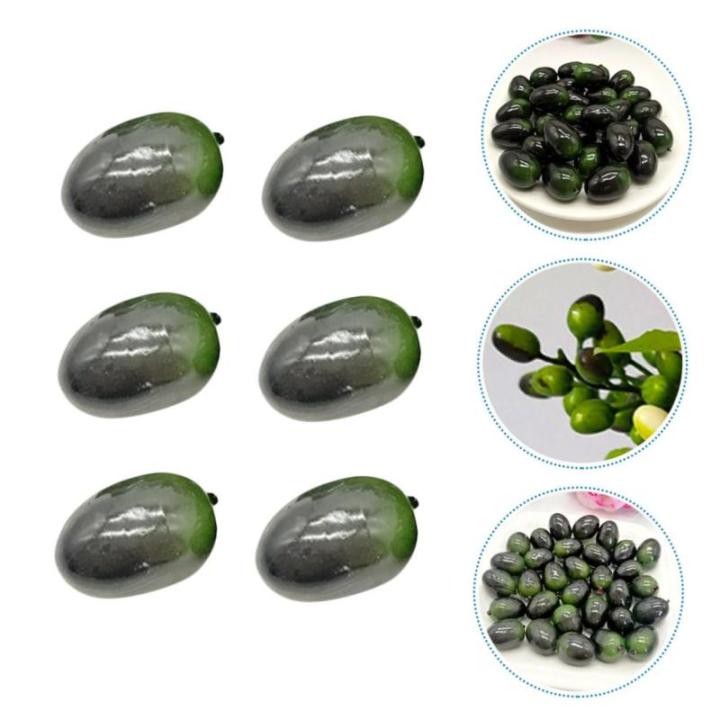30st Olivenimitat Dekoration Mit Künstlichen Früchten Olive Dekorationen Künstliche Früchte Obstdekor Olivenschimmel Olivenornament Spielzeug Aus Künstlichen Früchten Plastik