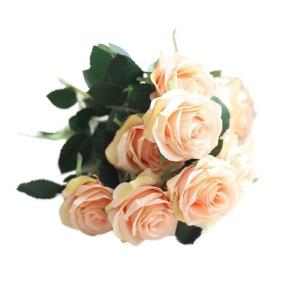 Simulatie Rose Set Thuis Woonkamer Decoratieve Nep Bloemen Eettafel Bloemen Zijden Bloemen Ornamenten Bruiloft Decoratie Unieke Decoratie (Color : A)