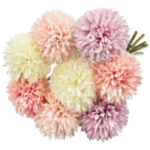 8 stuks boeket, , boeket, decoratie, roze, oranje, wit, paars, dahliabloem, hortensia, voor decoratie, bruiloft, huis, kantoor, feest, café
