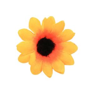 100 STKS Gerbera Daisy Stof Bloemen Hoofden Voor Bruiloft DIY Decoratie Craft