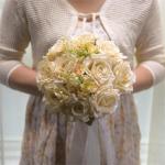 Künstliche Rosensträuße, Brautsträuße für Brautjungfern mit Band für Hochzeit, Zeremonie, Jahrestag, Foto-Requisiten