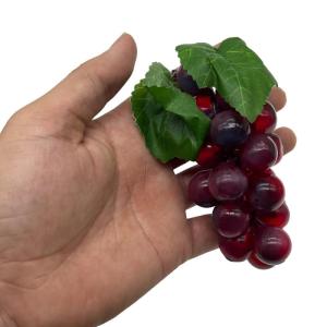 3 spiesen kunststof druiven plastic fruit kunstmatige simulatie kunstmatige kunststof druiven voor bruiloftsfeest decoratie foto rekwisieten