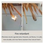 Künstliche Palmen-Strohrollen, Kunststoff PE Strohdach, Feuerfeste Künstlicher Palmdach Paneele Grasdach, Künstliche Strohrolle, Für Garten, Terrasse, Bar, Holzhaus, Strand Dek