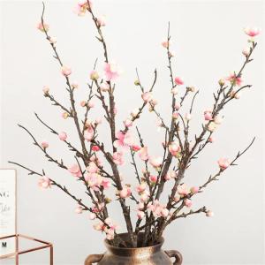 54 cm Roze Winter Pruim Tak Kunstmatige Bloem Thuis Hotel Bruiloft Scene Decoratie Bloemstuk DIY (A, 1 stuks)