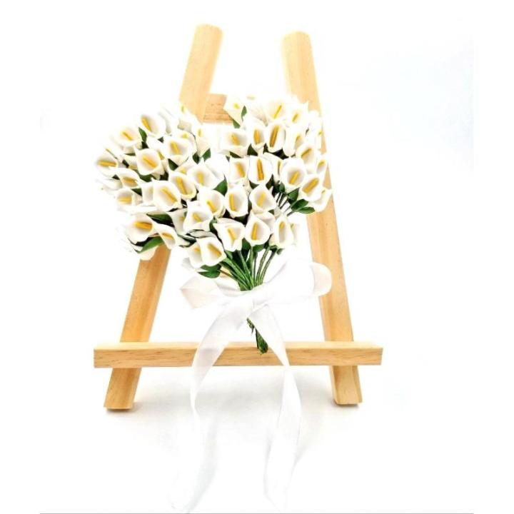 144 Klein boeket nep calla wit nep bloem bloemen gunst vak decoratie Tafel verstrooit geschenk bruiloft verjaardag doop Kerstmis