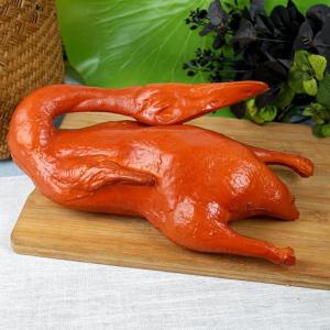 Simulatie Voedsel Model Hotel Decoratie Plastic Nep Gebakken Eend Foie Gras Pettitoe Fotoshooting Vroege Kindertijd Onderwijs Rekwisieten Licht Grijs