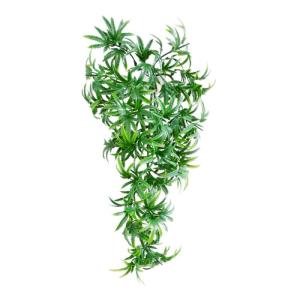 Kunstplant cannabis/hennep - hangplant voor terraria als verstopplaats voor uw terrarium - The Wind Claw Leaves Vine 30-60 cm (Small 30 cm)