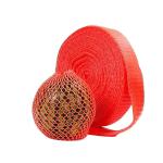 Kleur Fruitschuim Netto Hoes Set Pocket Long Roll Schokdemper Beschermende verpakking Groente Kiwi Bloemkool Appel Cantaloupe Mango (Kleur: 9cmx20m Rood, Grootte: 1 Roll)