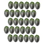 60 STK Olivenimitat Künstliche Früchte Ornament Lebensechte Früchte Modell Künstliche Früchte Obstdekor Falsches Obst Modell Mit Gefälschten Früchten Olivenschimmel Plastik