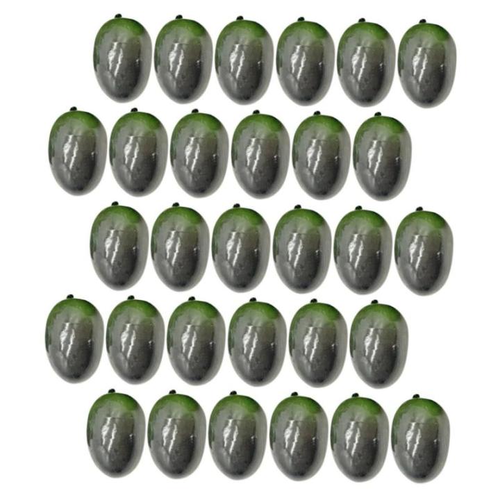 60 STK Olivenimitat Künstliche Früchte Ornament Lebensechte Früchte Modell Künstliche Früchte Obstdekor Falsches Obst Modell Mit Gefälschten Früchten Olivenschimmel Plastik