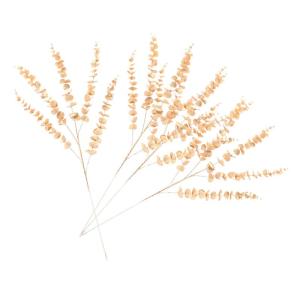 4 Stück Simulierter Ginkgo Biloba Eukalyptus-stamm Dekoration Für Hochzeitsfeiern Künstliche Eukalyptus-Picks Künstlicher Pflanzenschmuck Eukalyptuszweig Vasendekore Eisen Gold