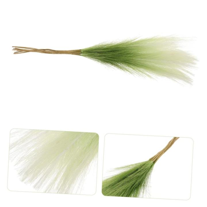 10 Stück Dekorationspflanze DIY Landschaftsdekor Künstliches Pampas Schilfrohr DIY Requisiten Schilfrohr Arrangements Für DIY Schilfrohr Arrangement Dekorrohr Für Vase