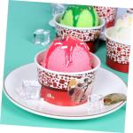 30 Stück Eiscreme Modell Gefälschte Eiscreme Kugeln Modell Eiscreme Kugeln Requisite Eiscreme Kugeln Schaufenster Requisite Gefälschte Desserts Lebensechte Eiscreme