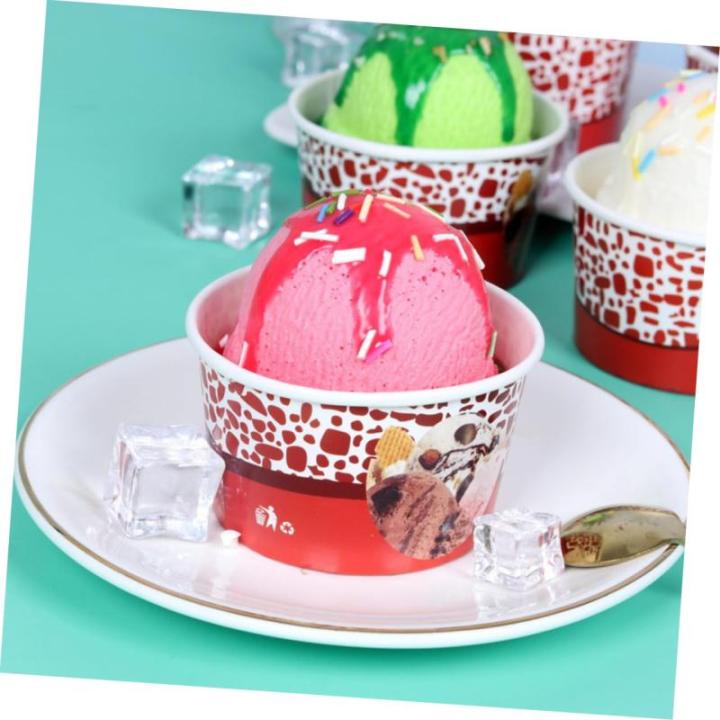 30 Stück Eiscreme Modell Gefälschte Eiscreme Kugeln Modell Eiscreme Kugeln Requisite Eiscreme Kugeln Schaufenster Requisite Gefälschte Desserts Lebensechte Eiscreme