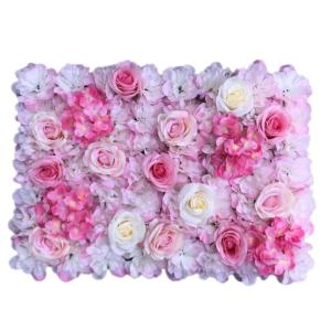 1 stuk 40 cm x 60 cm bloemenwandpaneel, , wandpaneel, bloemen, achtergrond, voor bruiloft, verjaardag, feest, woondecoratie, wanddecoratie, lichtroze C