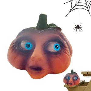 Ausdrucksstarker kürbiss – Ausdrucksstarker Gesichtskürbis, Dekorativer Halloween-kürbiss | Halloween-kürbiss-Ornament, Harz-Halloween-Dekorationen Für Den Innenbereich, Dek