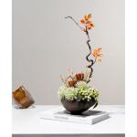 Kunstblumen Elegantes künstliches Blumenarrangement – ​​Topfpflanzen aus Keramik und Silikon für Hotel-, Restaurant- und Heimdekoration für jeden Anlass