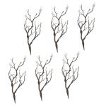 18 STK Halloween-Dekorationssimulationsanlage kunstpflanze Halloween Dekoration DIY Bastelzweige gefälschtes Zweigzubehör Links einmachgläser Vase füllende Zweige Halloween-Pfl