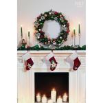 Kunstbloemen, 25 stuks kunstrozen, bloemen met stengels, echte touch, kunstschuim, rozen voor bruiloft, boeketten, feest, kantoor, baby, douche, thuis, kerstdecoratie (zilver)