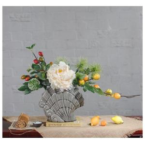 Kunstblumen Künstliche Blumen-Pflanzen-Set, gefälschte Bonsai-Pflanzen mit kreativer Vase, Seidenblume für Tischdekoration, Wohnzimmer, Zuhause für jeden Anlass
