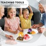 Künstliche Eisportionierer, realistische Simulation, Nachahmung, gefälschte Lebensmittel, Desserts, Modellnachbildung, gefälschte Eiskugeln, Fotografie-Requisite für Zuhause, G