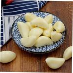 1 Satz Simulierter Knoblauch Realistische Knoblauchzehen Grüner Knoblauch Küchendekoartikel Simulierte Knoblauchzehen Gefälschtes Gemüse Simulierte Gemüsemodelle PVC 12st