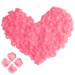 1200 stück Künstliche Rosenblätter, Romantische Rosenblätter Deko, Künstliche Rosenblüten Getrocknet für Hochzeit, Valentinstag, Jahrestag, Tischdekoration, Geburtstag, roma