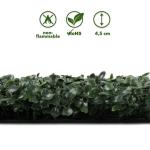 Plantenwand, , wandplanten, 50 x 50 cm, decoratie voor muur/balkon/tuin, donkergroen
