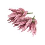 Kunstmatige Erikabousch/Erika met 19 stelen Kleur: roze (2 stuks)