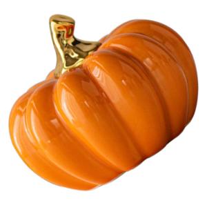 pompoen decoratie sculptuur kunstmatige pompoenen Halloween pompoen Halloween pompoen Halloween tafeldecoraties Halloween home decor Halloween tafel accent pompoen figuur van keram