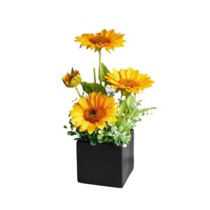 Kunstblumen Künstliche Blumen, Pflanzen im Topf, gefälschte Blumenornamente für die Heimdekoration, simulierte Blumen für Zuhause/Schlafzimmer/Büro für jeden Anlass