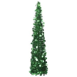 Künstlicher Pop-Up-Weihnachtsbaum Künstlicher Weihnachtsbaum Christbaum Tannenbaum Kunstbaum Weihnachten für Weihnachtsdeko Grün 150 cm PET