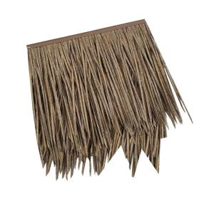 Simulatie strotegel kunstmatige plastic strodecoratie dakrand plastic stropaviljoen dakdecoratie nep stro kunststro voor restaurant aan zee (kleur: kleur11, maat: 6 stuks)