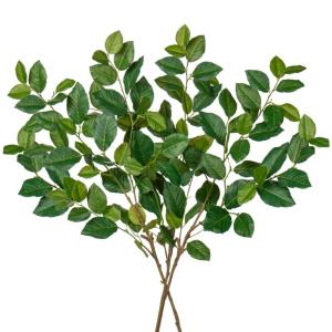 Set van 3 , ficus, , , takken, stammen, bladeren voor vazenvulling, thuis, bruiloft, kantoor, decoratie, keukendecoratie, tafeldecoratie, bruiloft