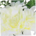 1 Satz Simulierte Vasenornamente Künstliche Blumen mit Vase Dekoration für Zuhause Dekoration für Feiern Hochzeitsdekoration zarte Hochzeitsfeier Blumendekor Seidentuch