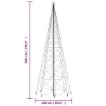 LED-Weihnachtsbaum mit Erdnägeln Tannenbaum Lichterbaum Weihnachtsdeko Beleuchtung Außen Beleuchtet Lichterkette 1400 LEDs Blau 5 m