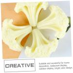 1 Satz Blumenkohlmodell Künstliche Blumen Kreative Blumenkohl Künstliche Lebensechte Blumenkohl Grünes Spielzeug Simulation Gemüsemodelle Simulation Von Blumenkohl 3 Stück
