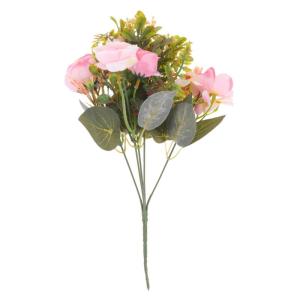 Künstlicher Pfingstrosenstrauß Hochzeitssträuße Kunstblumen Nordisches Dekor Hochzeitsdekorationen Für Die Zeremonie Seidenblume Ramo De Flores Artificiales Seidentuch Rosa