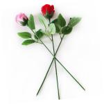 160 STK Rosenstiel künstliche blüten Artificial blumenstecker künstlicher Pflanzenstamm künstliche Blumenstiele künstliche Rosen bastelt Blumendraht DIY-Material Kunststoff
