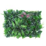 Decoratieve kunstmatige hekken 40 x 60 cm Kunstmatige Plant Gras Nep Plant Wandpanelen Kunstbloemen Hek Groene Bladeren Muur Hekken Outdoor Gesimuleerde Plant Wandpanelen Huis Tuin
