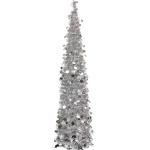 Kunstkerstboom 150 cm (5ft) inklapbare klaterboom met kleurrijke pailletten voor huis, kantoor, kerstboomdecoratie