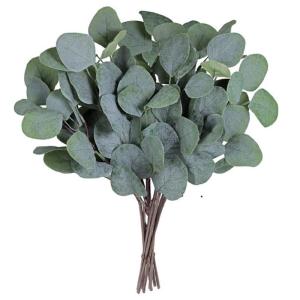 20 Stück Künstliche Eukalyptus Pflanzen Zweige Eukalyptus Pflanze,Künstliche Pflanzen Eukalyptus,Eukalyptus Künstlich Zweige für Hochzeit,Garten,Haus Büro Dekoration