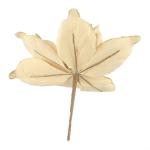 Glitzernde Weihnachtsstern-Blumen, Weihnachtsbaumschmuck, hängende Dekoration für Weihnachtsbaum, Hochzeit, Party, Kranz-Dekoration (Gold)