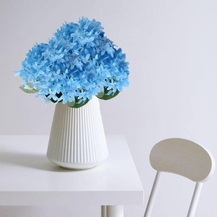 1104 Kunstbloemen, 180 stuks, blauwe bloemen, decoratie voor bruiloft, feest, huis, doe-het-zelf knutselen