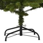Tannenbaum Kunstbaum mit PVC-Spitzen, Weihnachtsdeko Dekobaum für Innen Außen Künstlicher Weihnachtsbaum Klappbar mit Ständer Grün 210 cm