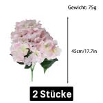 Artificial Flowers 1113 Kunstbloemen, 72 stuks, strooidecoratie, decoratie, bloemen, decoratieve bloemen, voor doe-het-zelf knutselen, feesten, roze