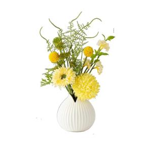 Kunstblumen Künstliche Blumen im Topf – kleine künstliche Pflanzen im Topf, Mini-Kunstpflanzen in Töpfen, Arrangement-Dekorationen für Zuhause für jeden Anlass